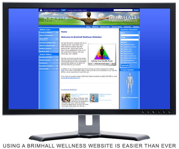 Using a Brimhall Wellness Website is Easier than Ever